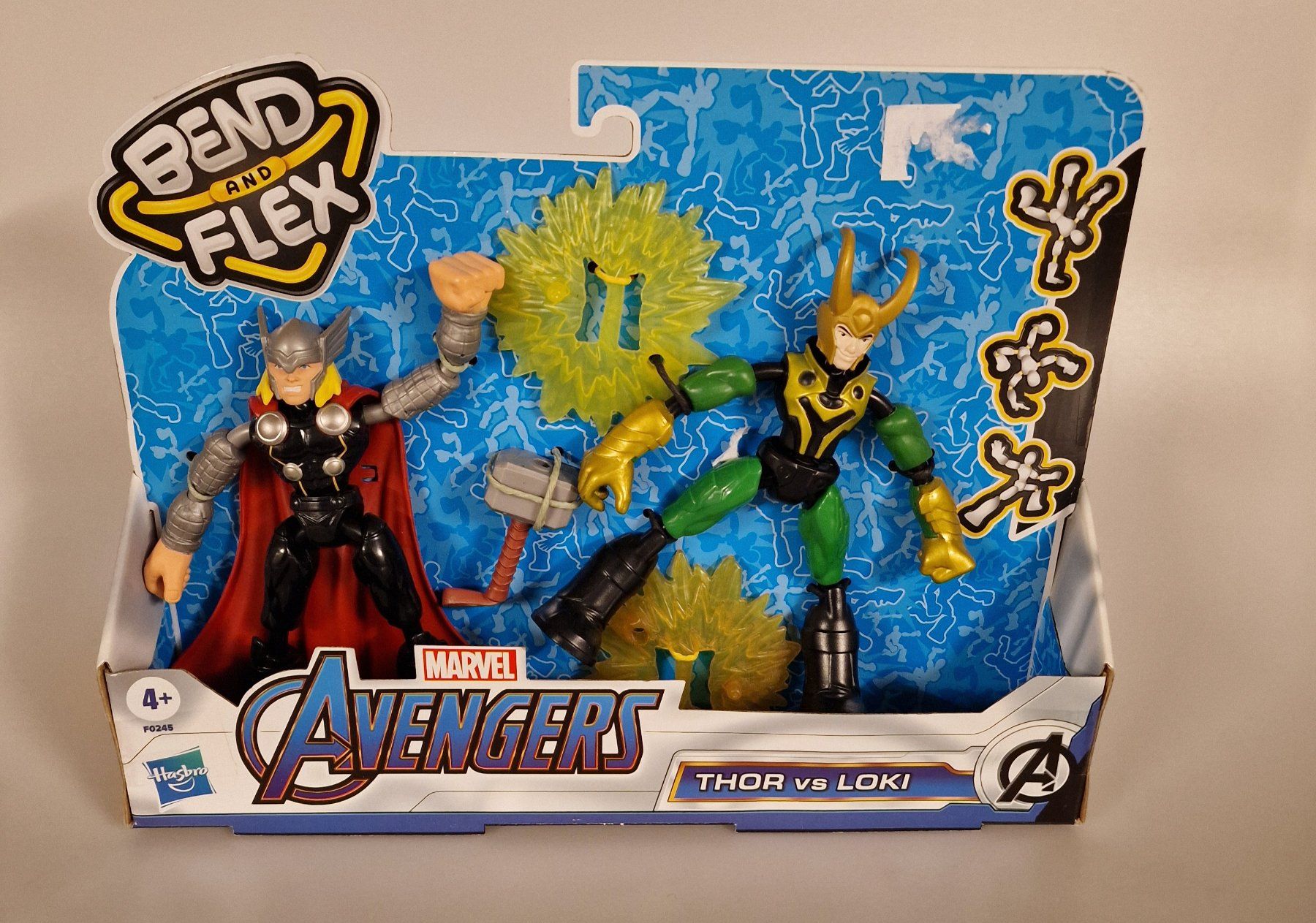 Marvel Spielzeuge: Marvel Avengers Bend and Flex Thor vs Loki Figuren – Neu und originalverpackt aus Oberuzwil von aseinkaufswelt