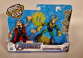 Marvel Avengers Bend and Flex Thor vs Loki Figuren