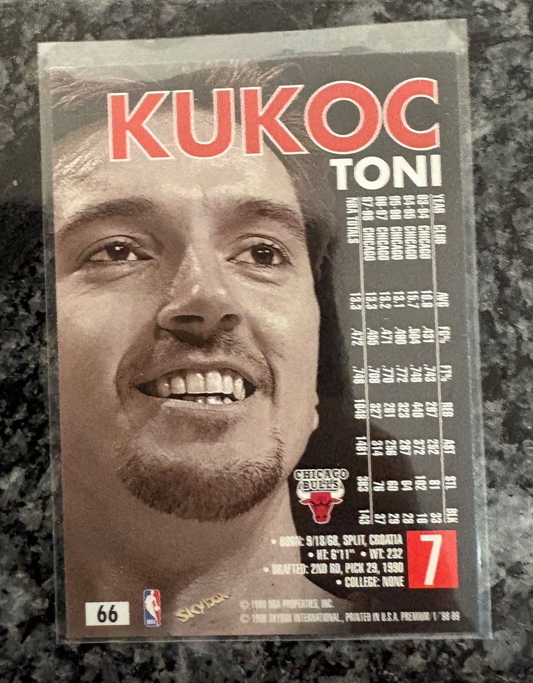 Nba Sammelbilder & Trading cards: NBA Toni Kukoc Skybox Premium 98/99 Card – Neu (gemäss Beschreibung) aus Muttenz von joba23 1