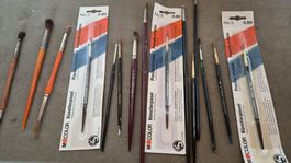 Künstlerpinsel Set diverse Grössen gemischt