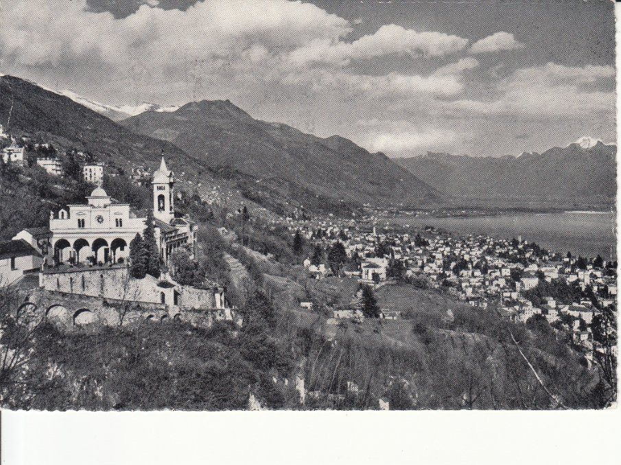 Cartoline postali: Lugano Muralto 1957 – Usato da Bürglen TG venduto da StampGraf