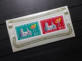 CH Z 35  Block 15**MNH  1955   Z CHF 90