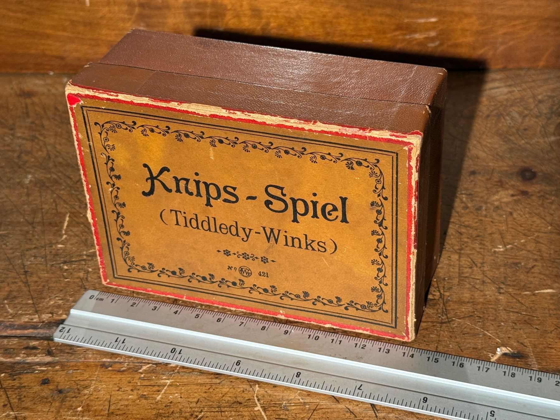 Giocattoli: Historisches Knips-Spiel Tiddledy-Winks antik gebraucht – Usato da schaffhausen venduto da VintAntik_1980 6