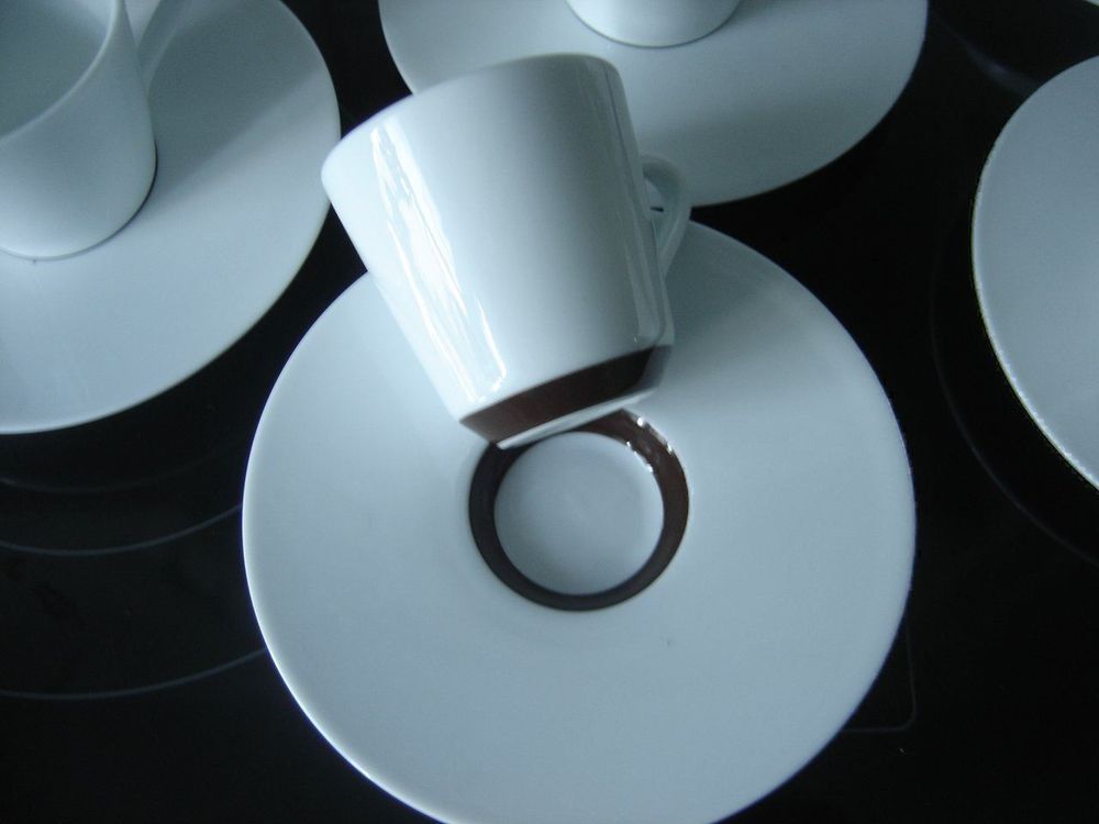 Plateaux Nespresso Ritual - Lot Petit Et Grand - Blanc - Neuf Sous Blister