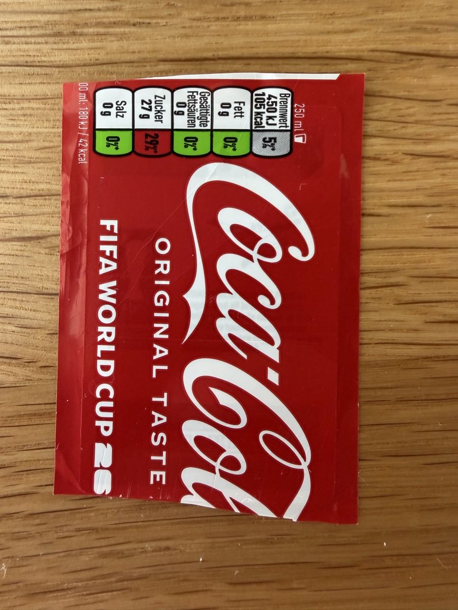 Panini Sammelbilder & Trading cards: Panini WM 2026: Virgil van Dijk Coca-Cola Sticker – Neu (gemäss Beschreibung) aus Untersiggenthal von franziskaundyves 1