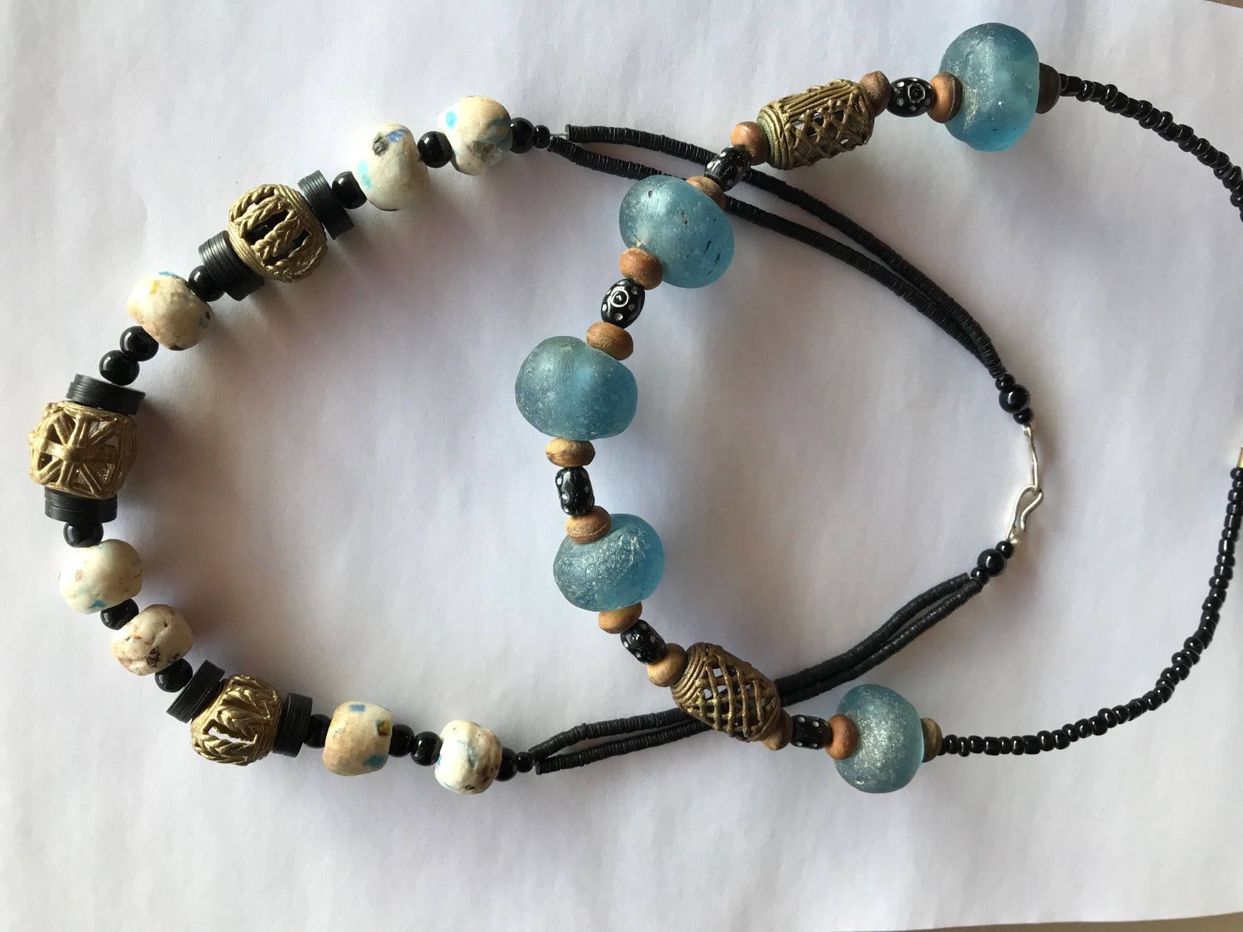 Catenine: 2 colliers ethniques  africains – Usato da Grimisuat venduto da eliseba88 3