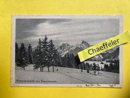 1919 Winterlandschaft von Saanenmoeser