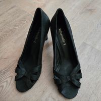 Damenschuhe offen Grösse 39 schwarz guter Zustand