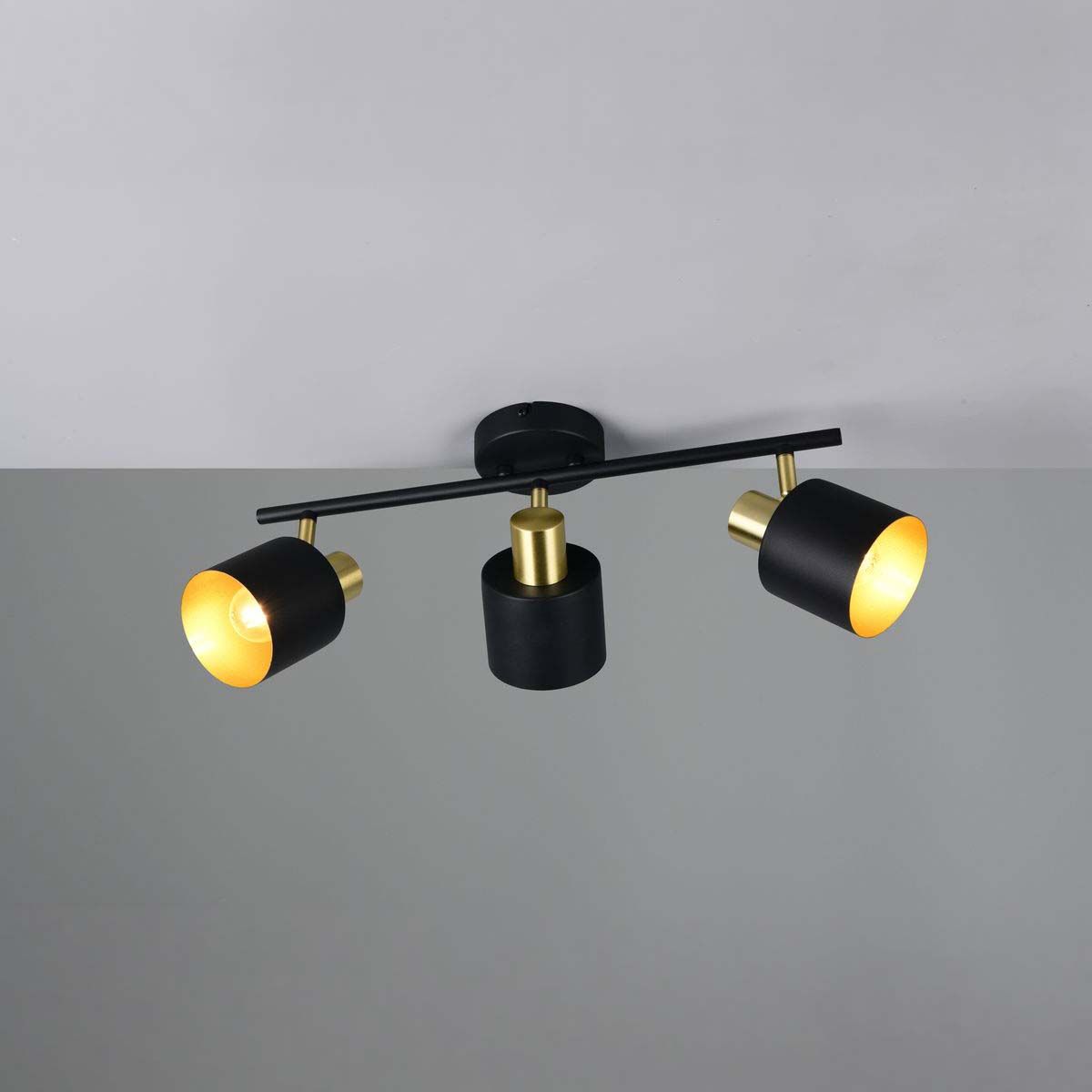 Lampen: 3er Strahler, Schwarz, 54 cm x 10 cm – Neu (gemäss Beschreibung) aus Kreuzlingen von Smart-Light