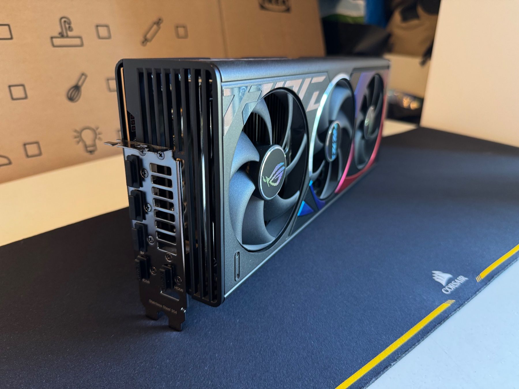 Asus Grafikkarten: Asus ROG Strix GeForce RTX4090 OC Edition 24GB – Gebraucht aus Genève von fcr_m7bc 3