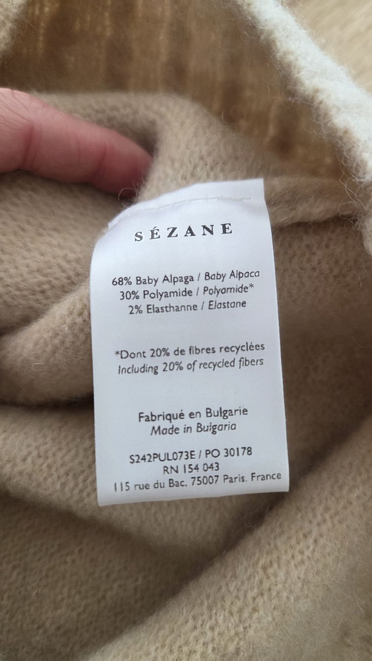 Sezane Maglioni & Felpe: Herbstlicher Sézane Amiel Vanille – Nuovo (secondo la descrizione) da Winznau venduto da Lauralavera1 6