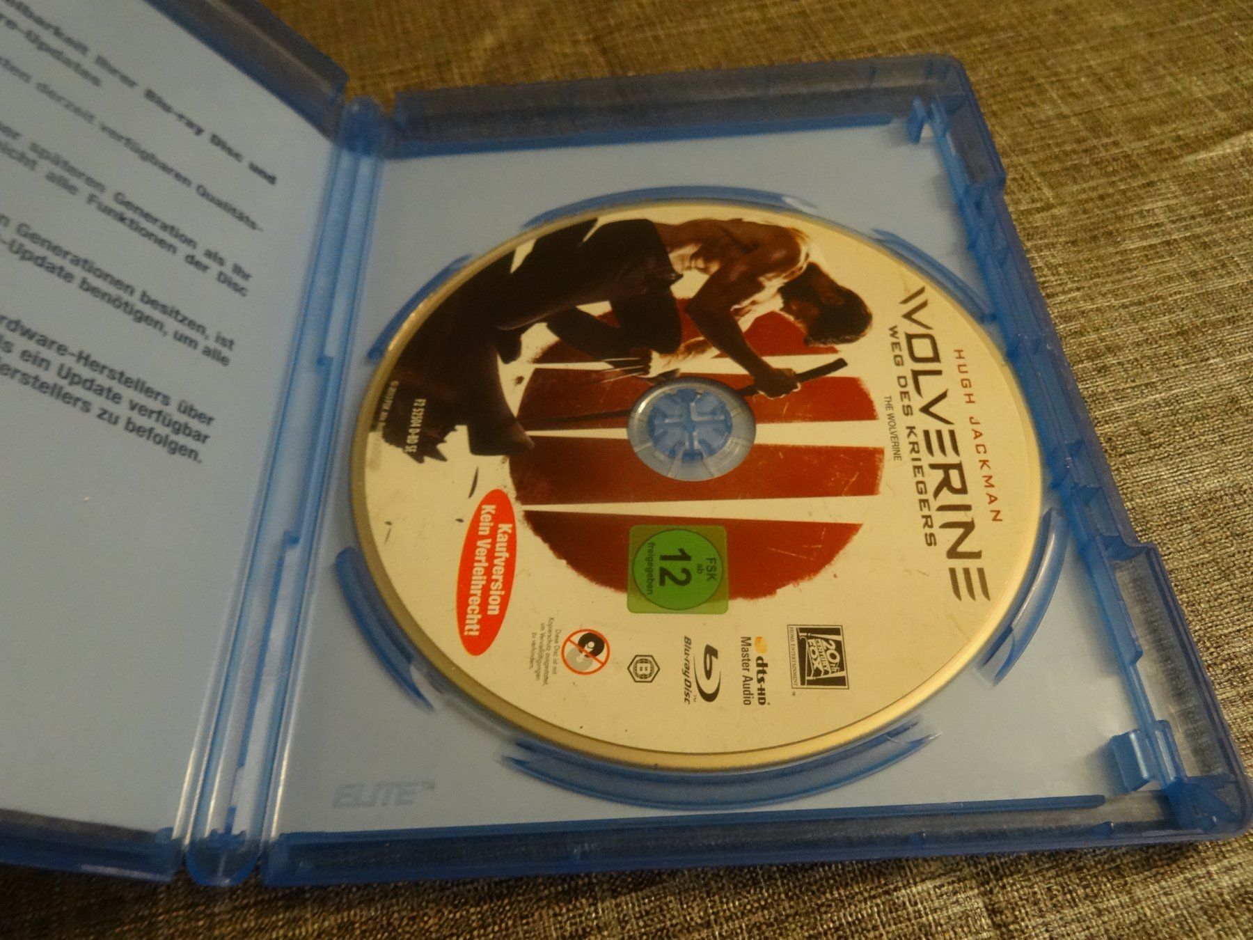 Alle DVDs: Wolverine - Weg des Kriegers (Blu-ray) – Gebraucht aus Olten von Disc-Verkauf 1
