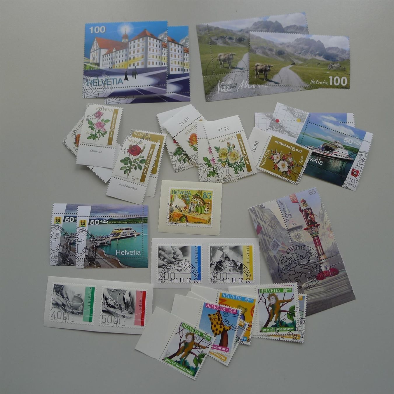 Tutti i francobolli: 2010-2019 Sammlung moderner MARKEN ! – Usato da Sursee venduto da Luzernerraute 3