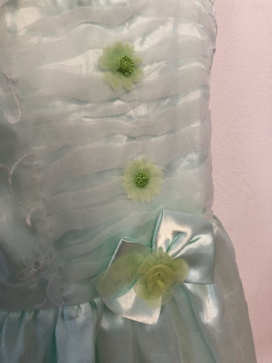Vestiti & Gonne: Festliches Mädchenkleid mintgrün, Gr. 92 – Usato da Chur venduto da Tsambiko 2
