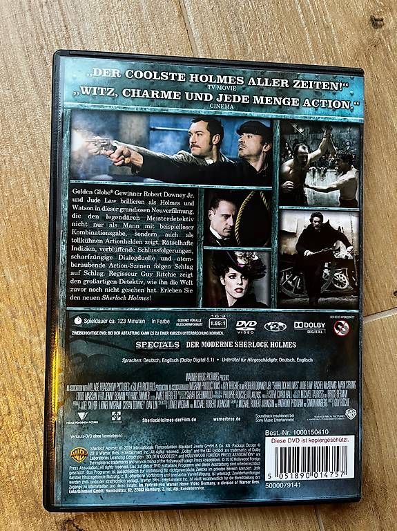 Tutti i DVDs: Scherlock Holmes DVD gebraucht – Usato da Balsthal venduto da phi_26ff 1