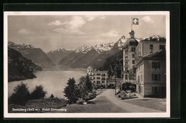 AK Seelisberg, Hotel Sonnenberg, 1941