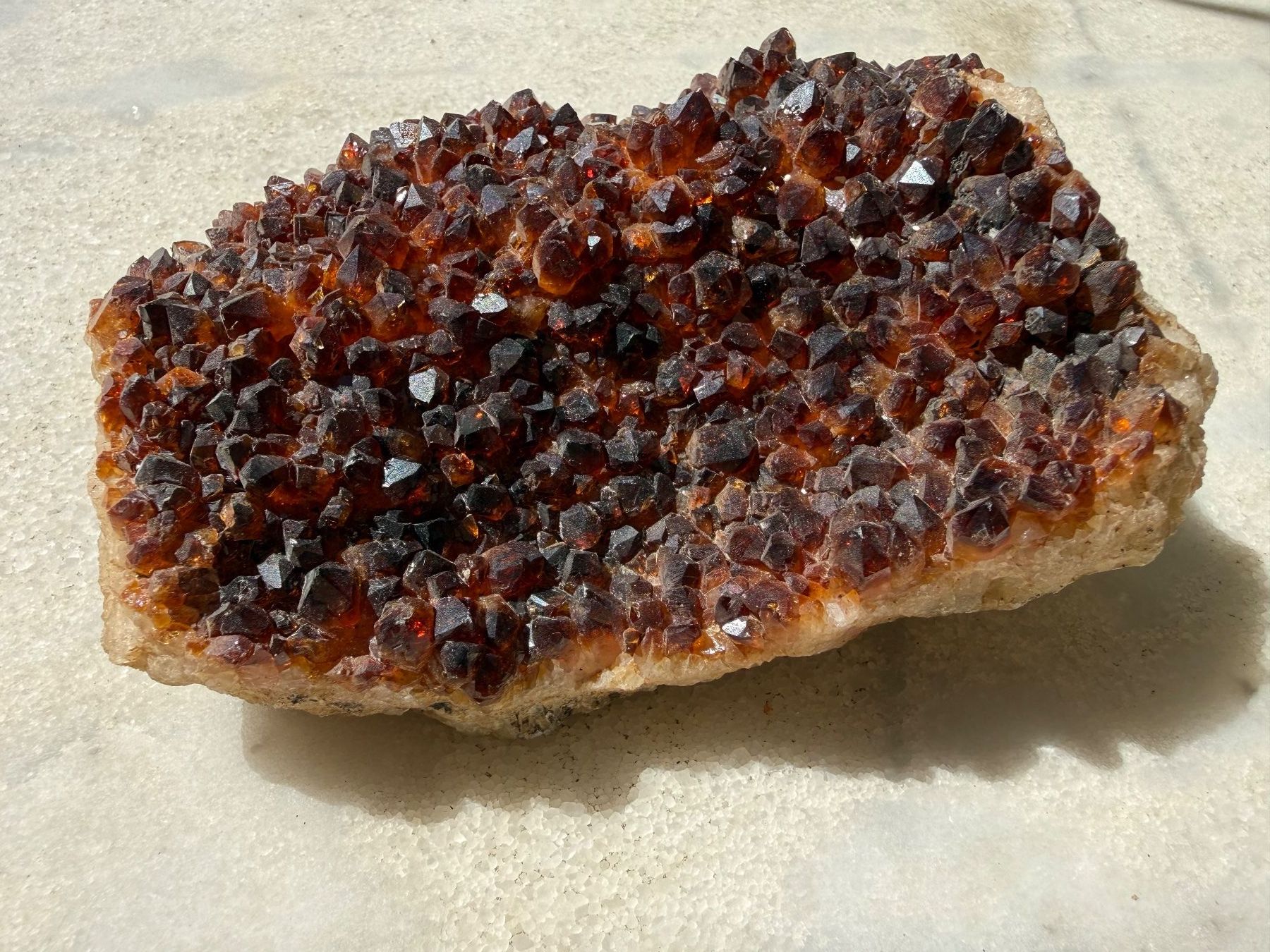 Mineralien & Heilsteine: Citrin Druse (?) – Gebraucht aus Rorbas von tun_m7fz 9