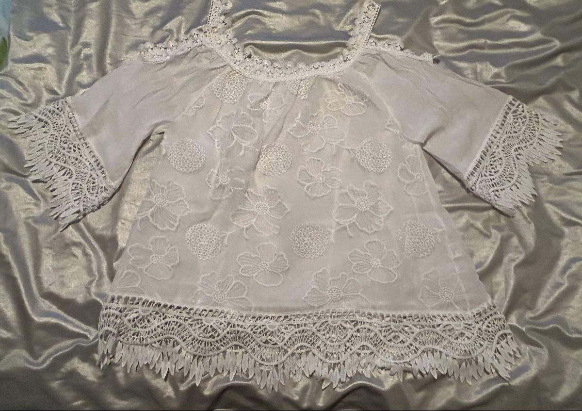 Camicette: ***raffiniertes Oberteil mit Spitzen Gr.L***NEU*** – Nuovo (secondo la descrizione) da Winterthur venduto da stella67 4