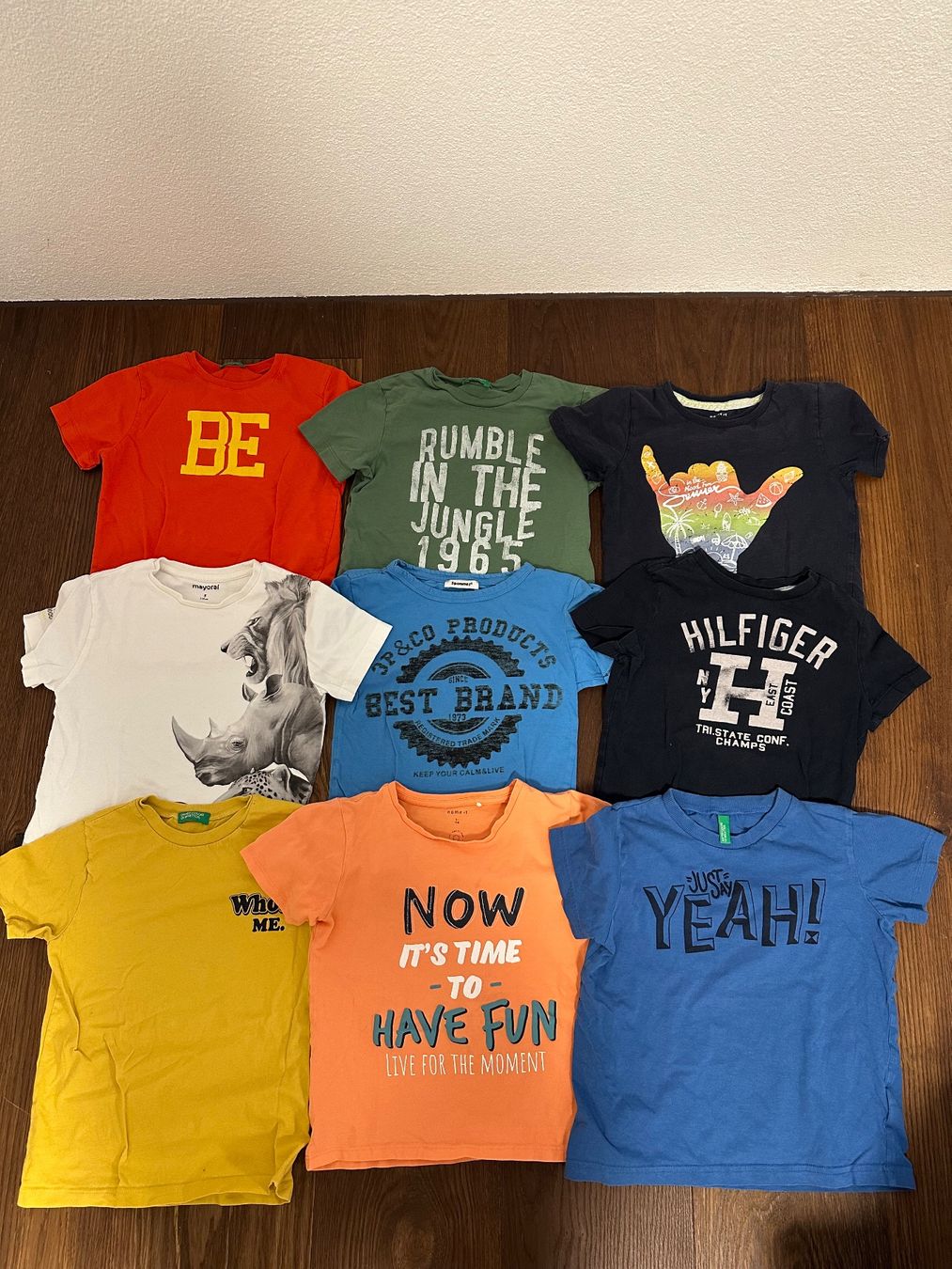 Camicie, T-shirt & Polo: 9 T Shirts Grösse 110 – Usato da Brunnen venduto da annitime