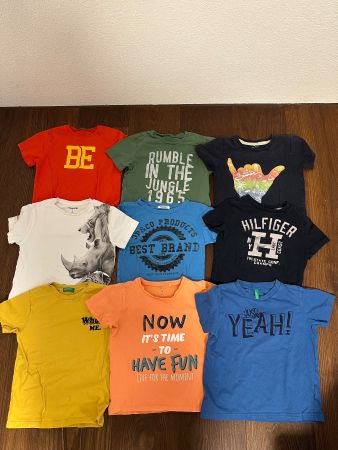 9 T Shirts Grösse 110