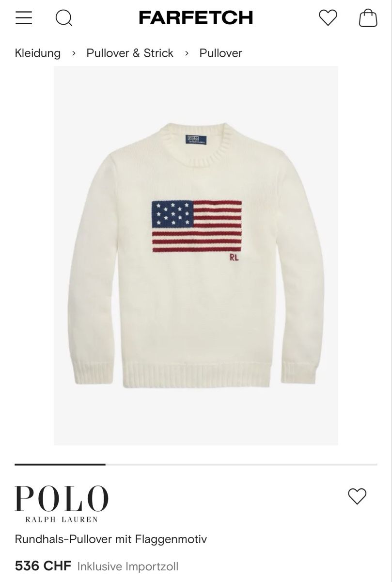 Polo Ralph Lauren Maglioni & Felpe: Polo Raulf Lauren Pullover G M – Nuovo e nell'imballaggio originale da Maienfeld venduto da tobeyl2020 1