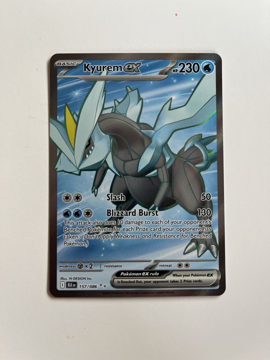 Pokémon Carte collezionabili: Kyurem EX Pokémon EN – Nuovo (secondo la descrizione) da Reichenbach i. K. venduto da del_c7lw