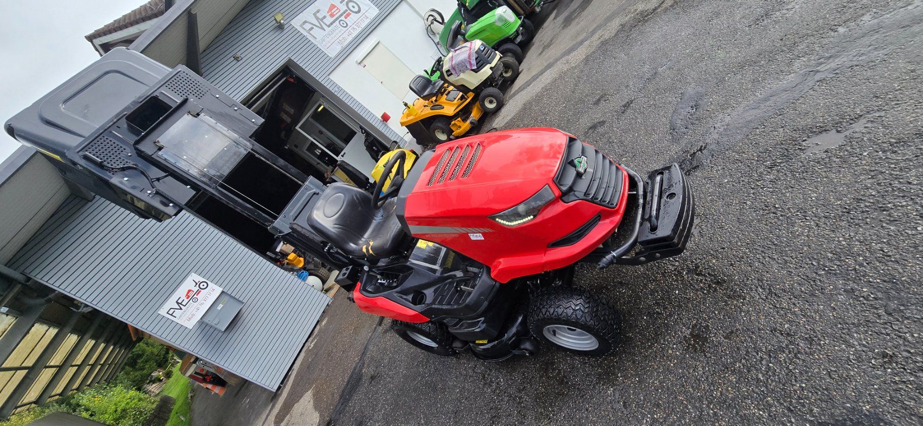 Tagliaerba: Rasentraktor Herkules HT 103-24 XD 2WD – Usato da Rain venduto da Fafan069 6