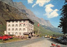 Urnerboden UR // 1951 Hotel Wilhelm Tell Postautos Oldtimer