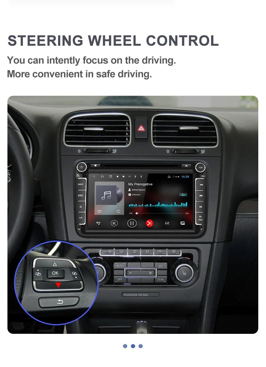 Lettore multimediale & Streamer: Multimedia Autoradio H53 Android 2DIN CarPlay – Nuovo (secondo la descrizione) da Zürich venduto da elMou11 6