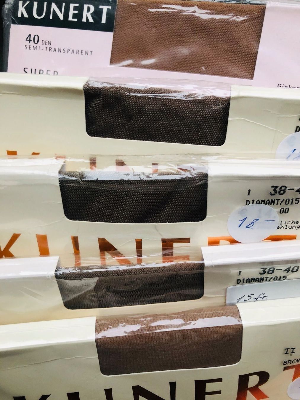 Kunert Calze & Collant: Strumpfhose Kunert Super Control 40/19f – Nuovo e nell'imballaggio originale da Zumikon venduto da DamenFashionShop 3