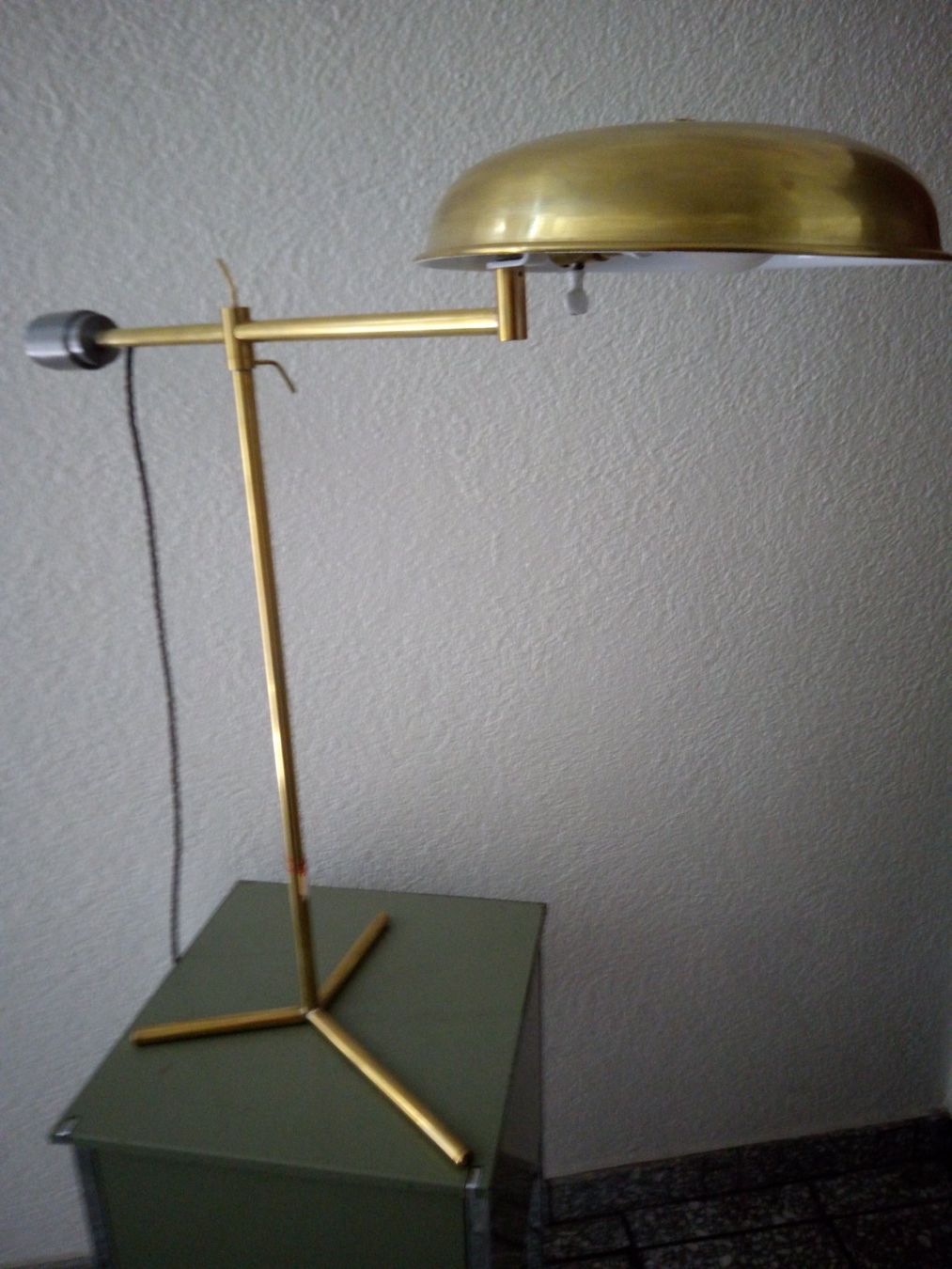 Lampade: Vintage Messing Lampe 50 - 60er Jahre – Usato da Zürich venduto da edi_c2m6 1