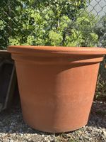 Terracottatopf gross Durchmesser 50cm leichte Gebrauchsspure
