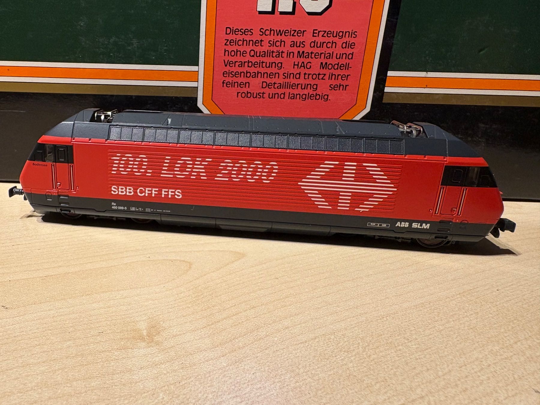 Hag Modelleisenbahnen: Hag 280  Re460  099 Bodensee – Neu und originalverpackt aus Corcelles Payerne von Pierre66