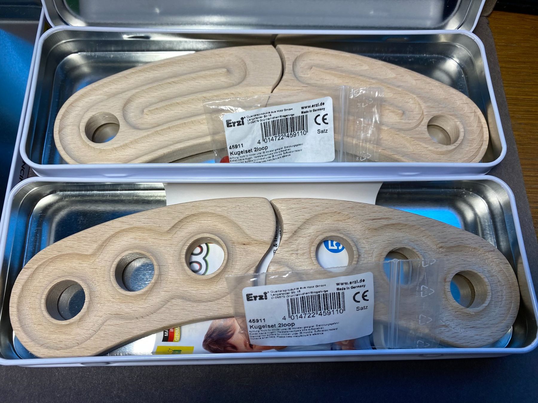 Spiele: 2 Erzi Balancierspiele 2loop Sets Holz – Gebraucht aus Spiez von Mlandcruiser 1