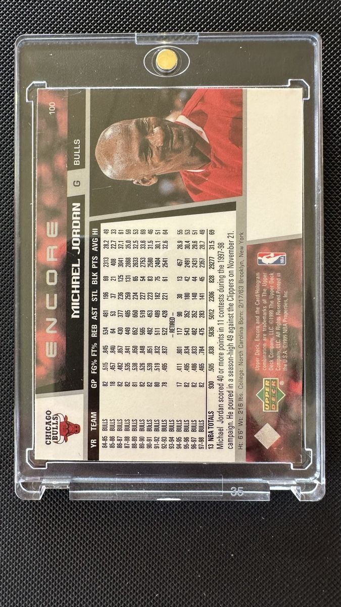 Nba Sammelbilder & Trading cards: Michael Jordan Karte Upper Deck Encore Chicago Bulls – Gebraucht aus Affoltern am Albis von mr_choppa 1