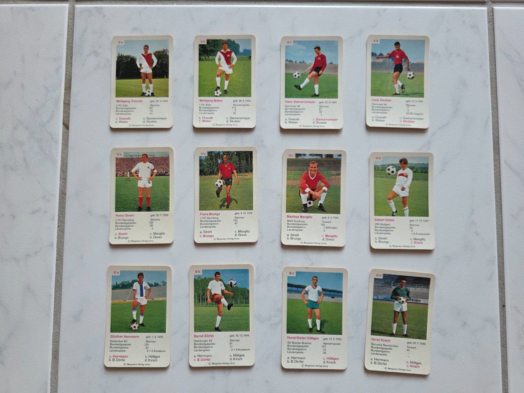 Sammelbilder & Trading cards: Sammel Karten Fussballer – Gebraucht aus Tagelswangen von rog_vv7y 1