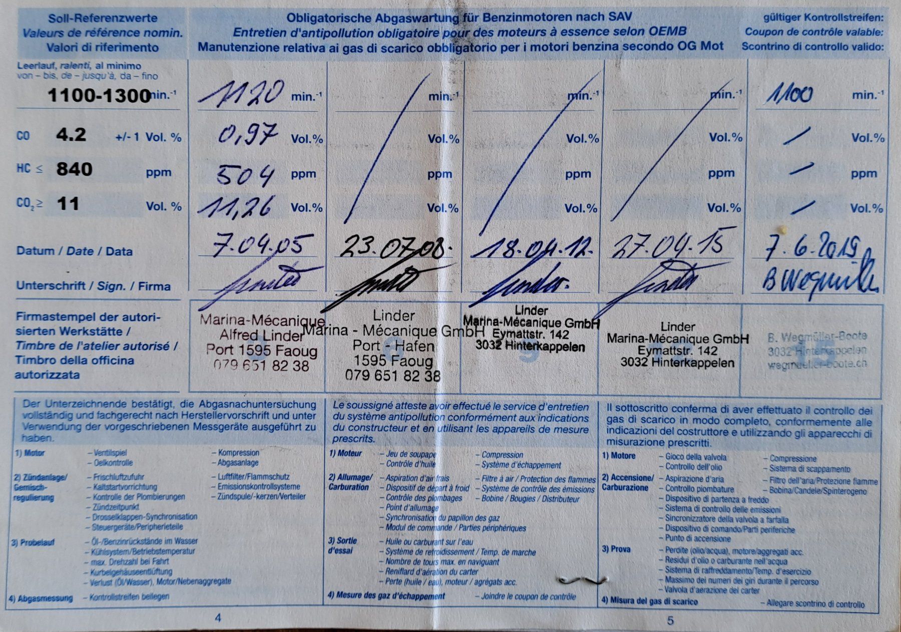 Yamaha Motori: Aussenborder Yamaha 8 PS / F8CMHL / Langschaft, Zustand gut – Usato da Hinterkappelen venduto da 33-6 9