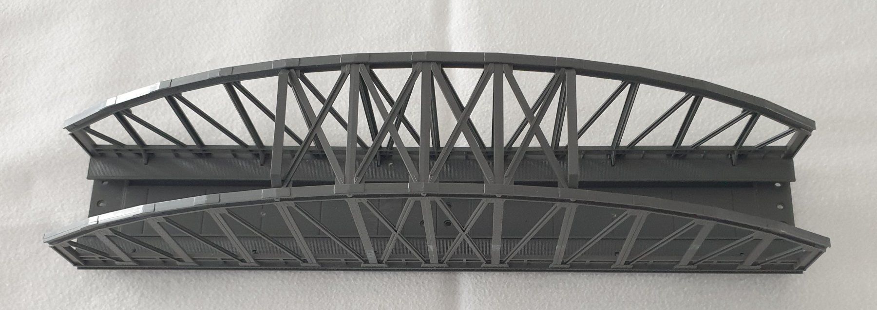 Märklin Modellini di ferrovie: Märklin 74636 Bogenbrücke C- Gleis – Usato da Recherswil venduto da bass-ted 1