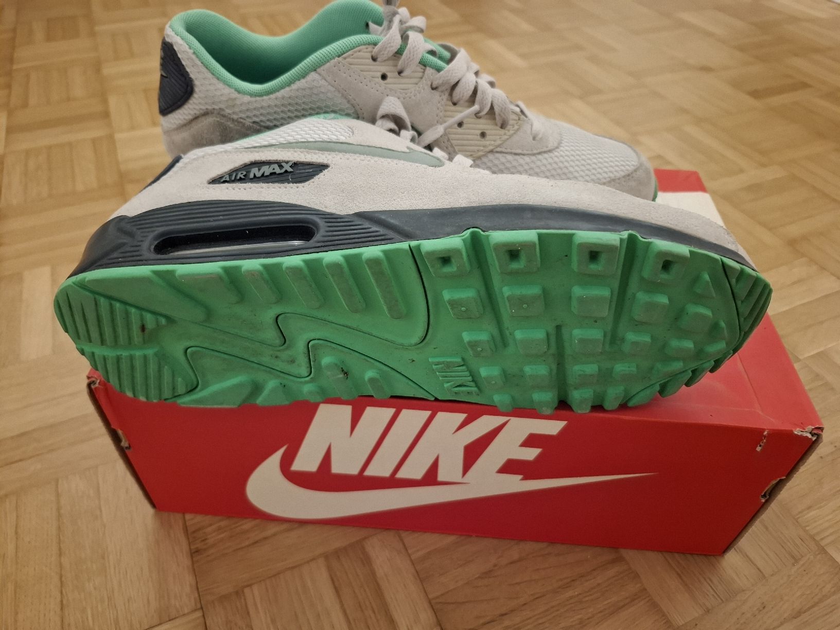 Nike Scarpe da uomo: Nike Air Max 90 Gr. 43 "Light Bone Poison" – Usato da sissach venduto da maa_57j5 2