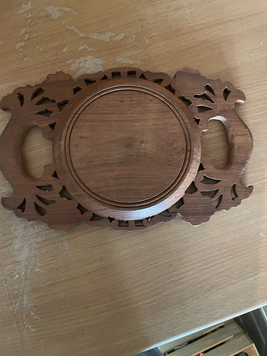 Tutte le decorazioni: Holztablett, Serviertablett, Vintage, Handarbeit, Deko – Usato da HÄGENDORF venduto da kusi113 2