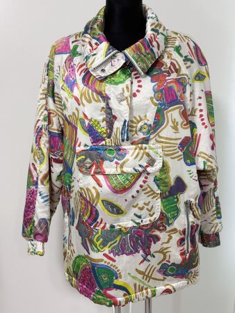 Jacke Damen S/M/L bunt VINTAGE 1980s