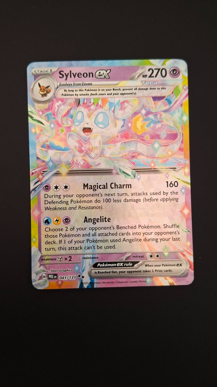 Pokémon Carte collezionabili: Sylveon ex #041 Prismatic Evolutions EN (PRE) – Usato da Biasca venduto da Sara_Poke123
