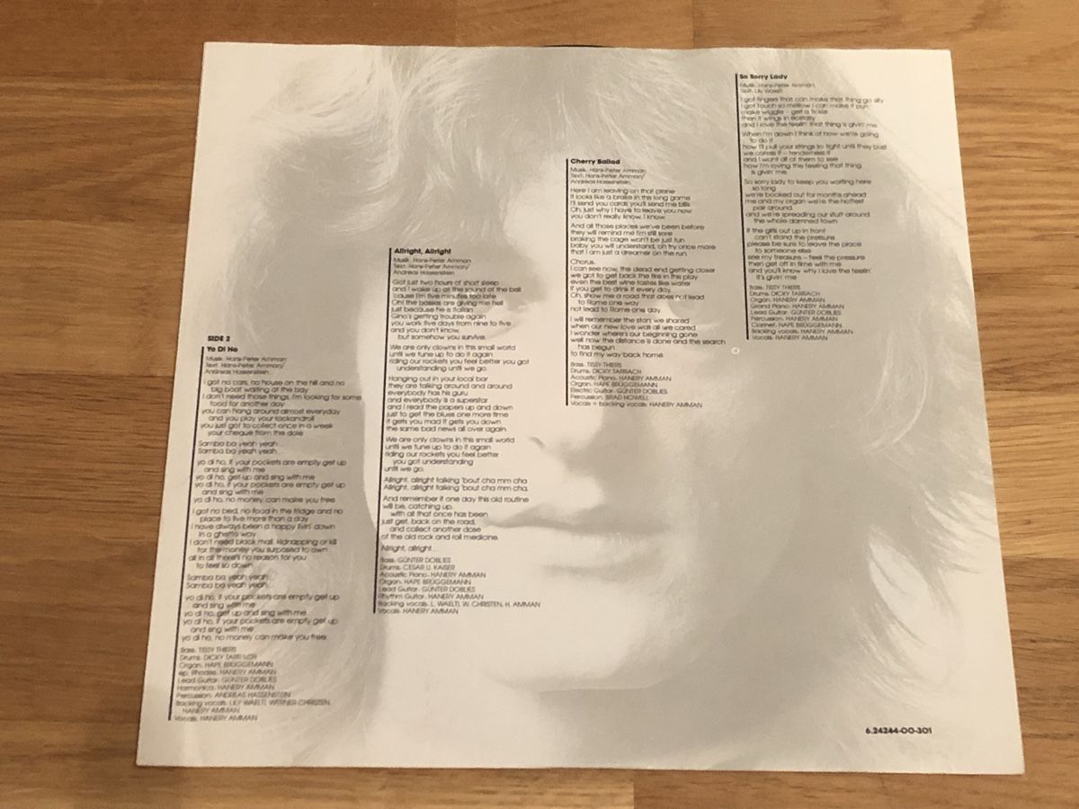 Schallplatten: Hanery Amman. 1980. burning fire – Gebraucht aus Faulensee von Mizuno06 3