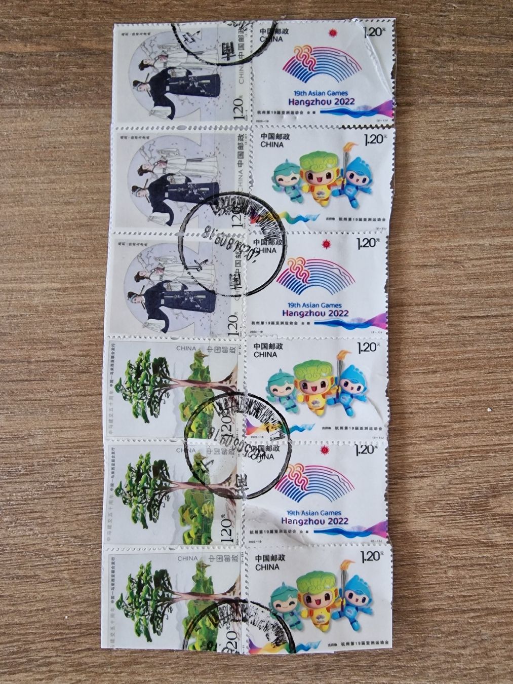 Tutti i francobolli: Briefmarken aus China – Usato da wattwil venduto da ps99 4