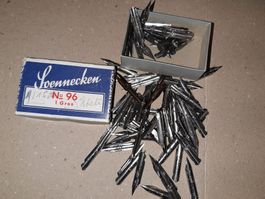 Vintage Schreibfedern "Alpha" + Soennecken