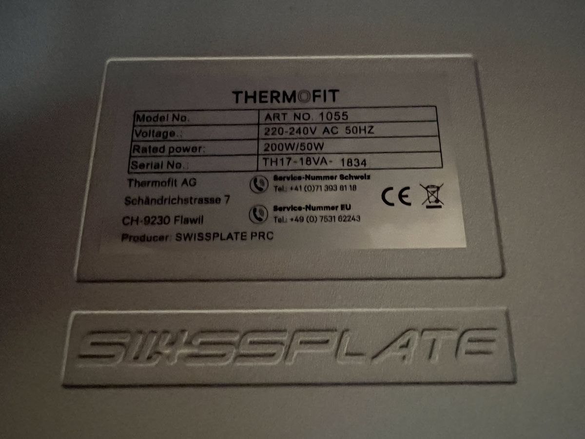 Thermofit Hometrainer: THERMOFIT Vibrationsplatte, wie neu! – Neu (gemäss Beschreibung) aus Seewen SZ von Missholdi 2