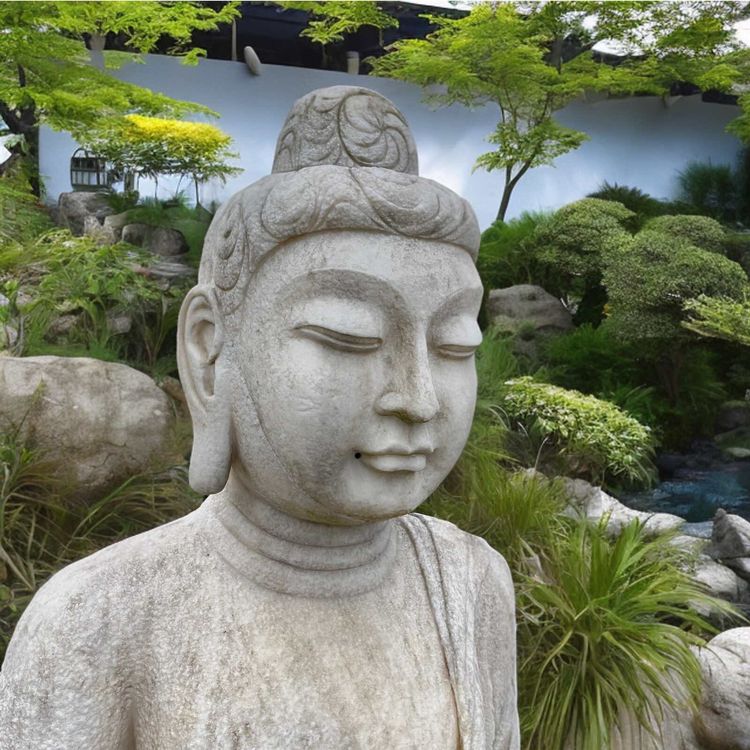 Buddha Garten Meditation Figur Marmor Stein Skulptur 175cm Kaufen auf