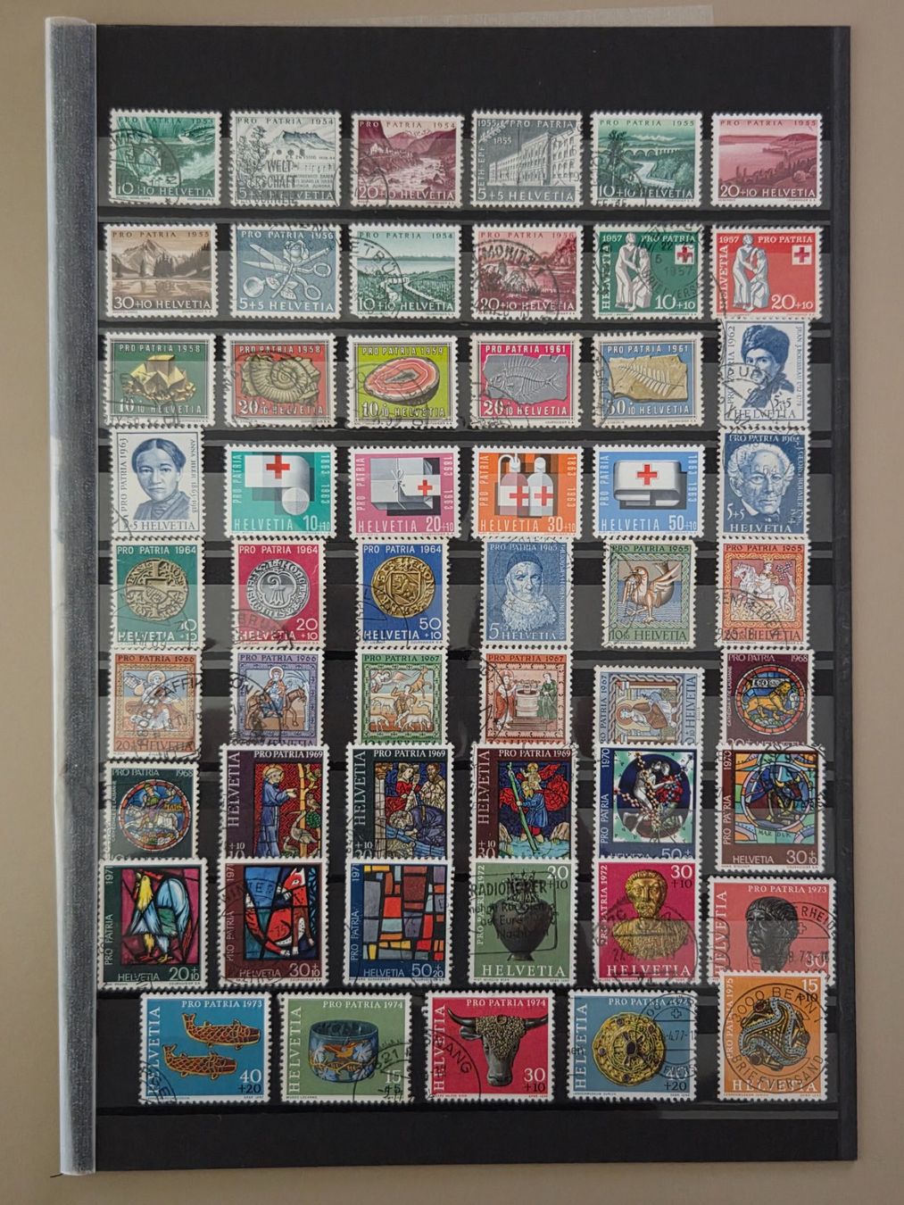 Tutti i francobolli: Briefmarken Pro Juventute und Pro Patria – Usato da Wilen b. Wollerau venduto da 4banger 2