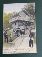 Alte PK / Salvan - Retour au Chalet Gelaufen 1905