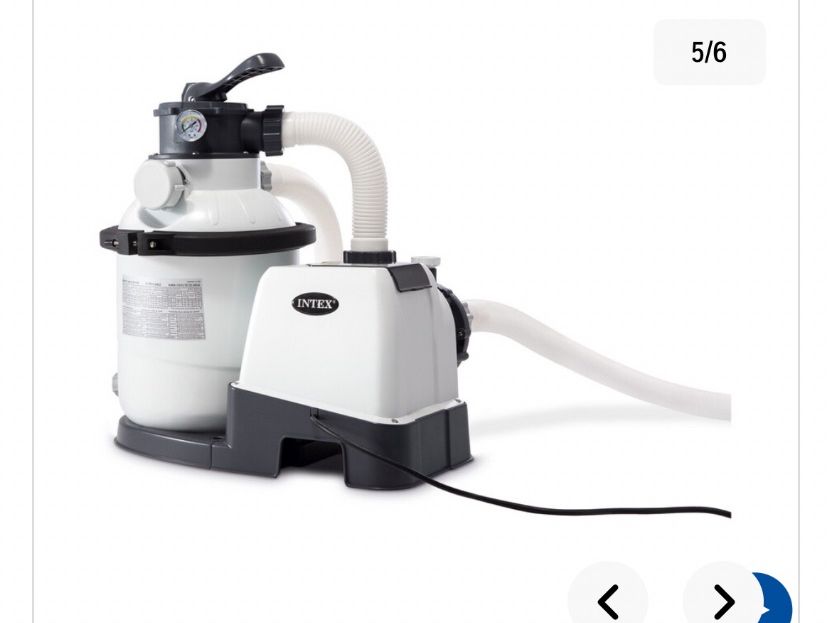 Intex Accessori per Piscine: Intex Sandfilterpumpe neu – Usato da Grabs venduto da Vergissmeinnicht99